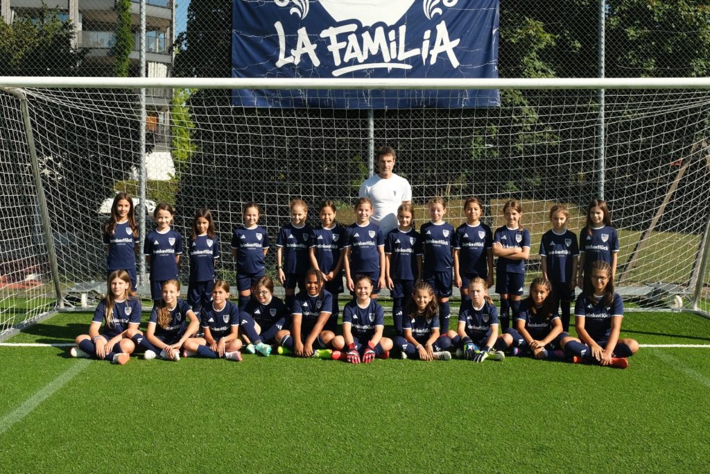 Mannschaftsfoto E-Juniorinnen SC Zollikon 2026/27