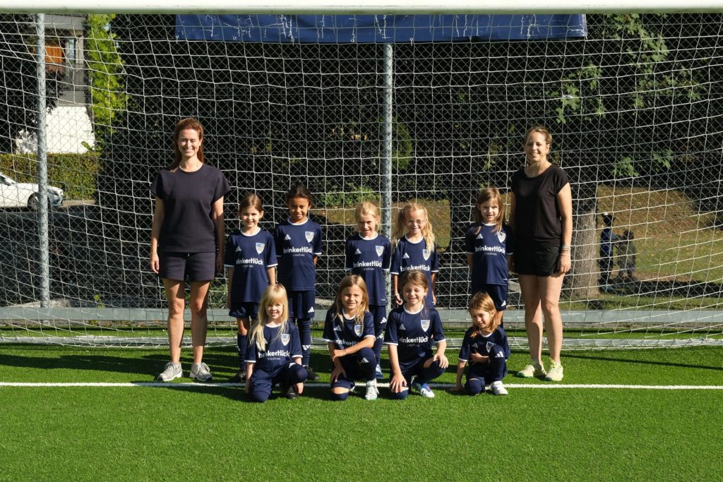 Mannschaftsfoto F-Juniorinnen SC Zollikon 2026/27