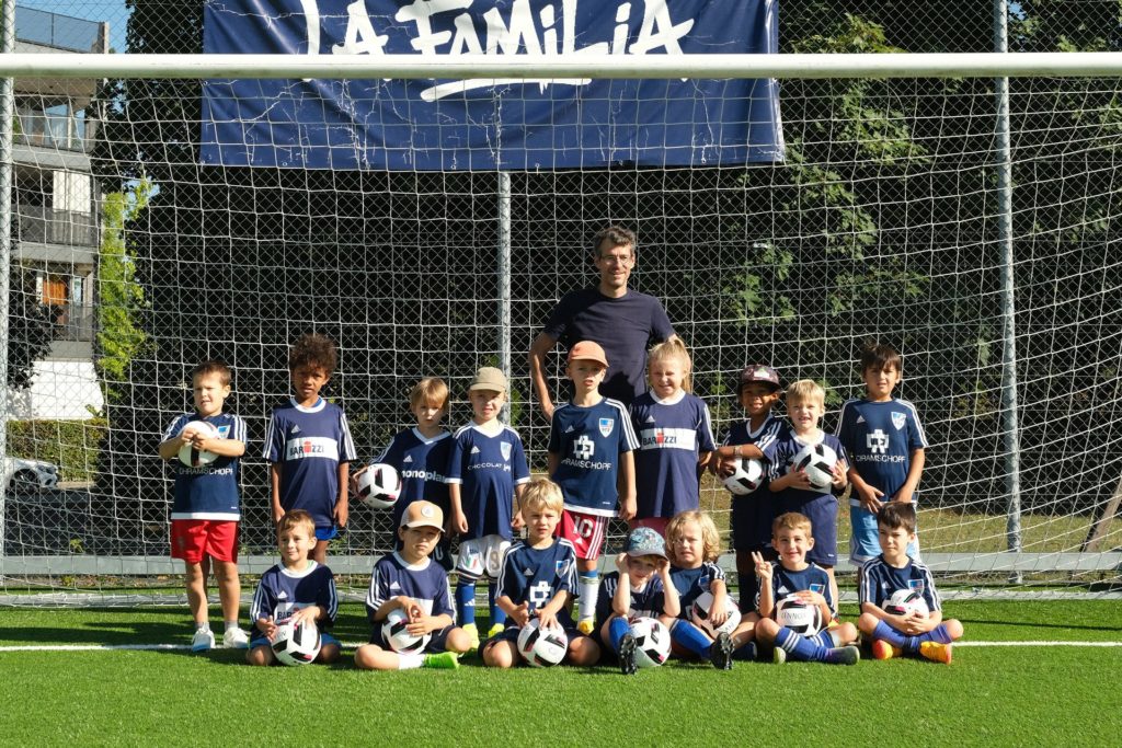 Mannschaftsfoto G-Junioren SC Zollikon 2026/27